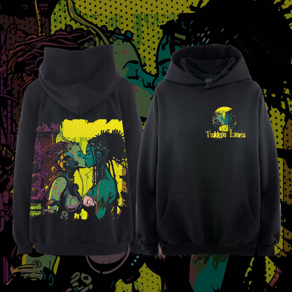 Unisex mikina Tekkno Love Výprodej ! + 